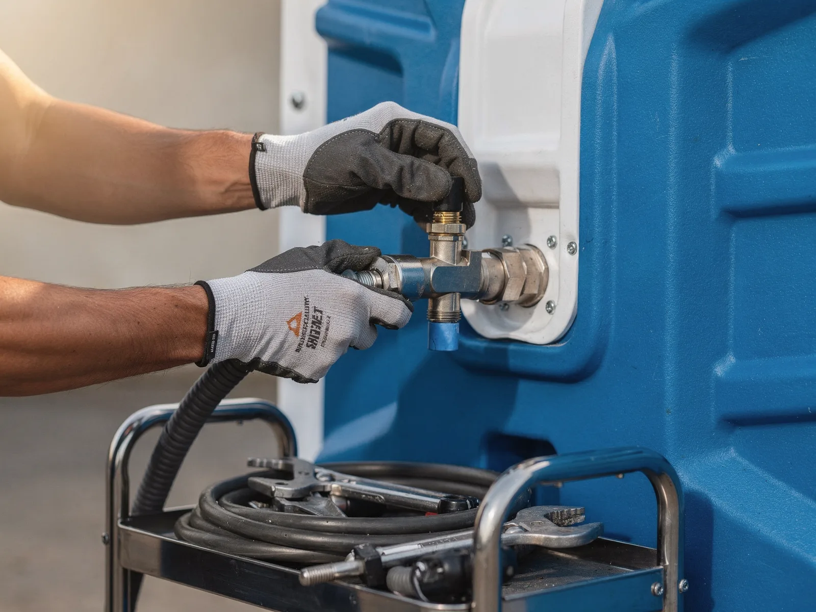 Benefits of Luxury Portable Restrooms in Coffeeville, AL